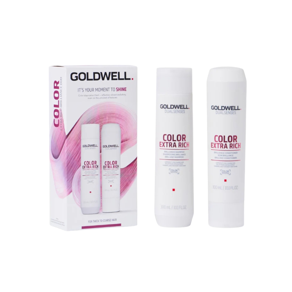 Goldwell Dualsenses Color Extra Shampoo Conditioner Liter on sale