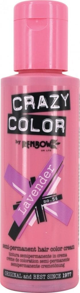 Crazy Color Crazy Color Salon Pro Semi Permanent Hair Color - 54 Lavender ,  5.07 oz Hair Color 